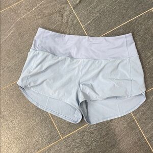 NWOT light blue HR speed up 2.5 shorts OG SIZING